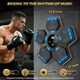 thumbnail image 2 of 2025 Music Boxing Machine for Adults and Kids, Smart Bluetooth Boxing Training Equipment with Gloves Wall Mounted, Workout Punching Machine for Home,Office and Gym, 2 of 8