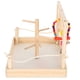 thumbnail image 3 of Soporte de madera para loros, estante de ejercicios para entrenamiento de aves, juguetes colgantes, suministros para mascotas, accesorio para jaula, 3 of 14