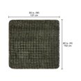 thumbnail image 2 of Holiday Time Green Bubble Faux Fur Throw, 2 of 4