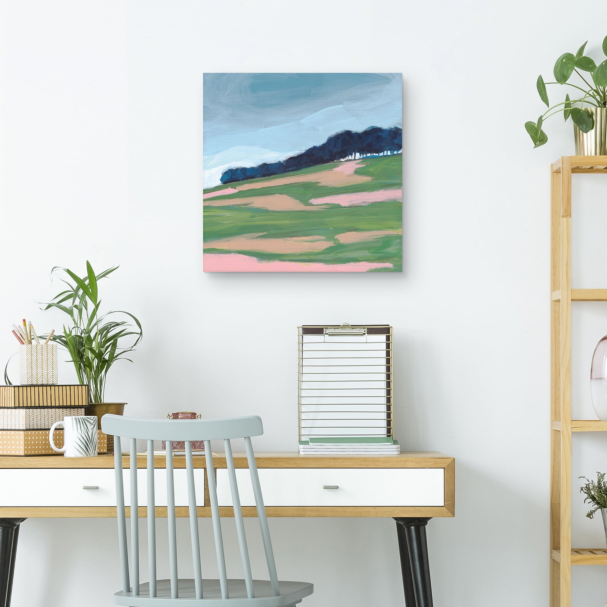 Green Knoll by Willowbrook Fine Art Canvas Art Print