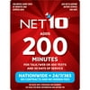 NET10 200-Minute Card