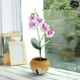 Meiiso Desktop Decoration Clearance, Artificial Flowers Fake Outdoor Uv