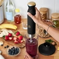 thumbnail image 3 of Beautiful Cordless Immersion Blender with Chopper, Whisk & Measuring Cup, Black Sesame by Drew Barrymore, 3 of 16
