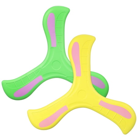 AURARMLET Outdoor Toys for Kids 2Pcs EVA Fast Catch Boomerang Flying Discs