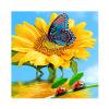 Kit de pintura de diamantes 5D flores de frutas taladro redondo completo manualidades DIY imagen de mosaico Hugtrwg Para estrenar