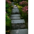 thumbnail image 2 of Moore, Brian 17x24 Black Ornate Wood Framed with Double Matting Museum Art Print Titled - Garden Stairs I, 2 of 4