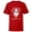Red, variant on Disney Villains Ursula Little Mermaid Leaving U Speechless - Short Sleeve T-Shirt for Kids - Customized-Athletic Heather