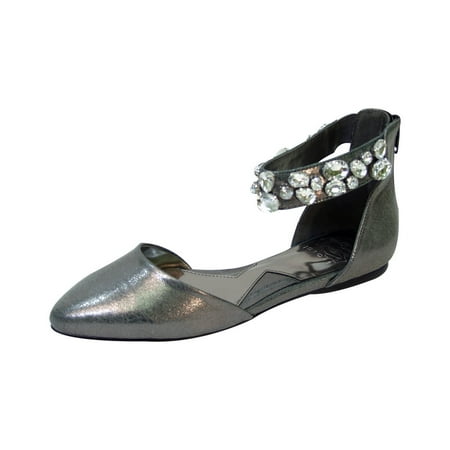 

FUZZY Jill Women s Wide Width Open Shank Casual Dress Flats