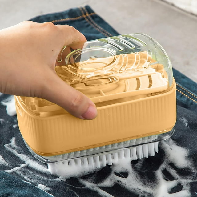PALIFEUR Household Essentials Multi-functional Soap Foaming BoxNo Need To Rub HandsStorage Soap BoxRoller with Laundry Brush Household Items