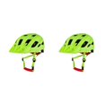 thumbnail image 1 of ziyahi Casque de Cyclisme pour Hommes - Ajouré pour Résistance à l'Air Réduite Vélo de Montagne pour Femmes Sans Pression pour le Cou Texture Douce Jaune Mat Ensemble de 2, 1 of 6