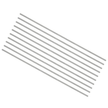Uxcell Round Metal Rods 1.4mm x 150mm High Speed Steel (HSS) Lathe Bar Stock Tool 10 Pieces