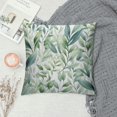 thumbnail image 2 of ARISTURING  Tropical Sage Green Leaves Throw Pillow Covers Pillow Case for Couch Sofa Bed Home Decor, 2 of 5