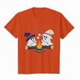 thumbnail image 6 of Towmus Halloween Shirt for Women Adult Plus Size Halloween T-Shirt Women Cute Ghost Print Graphic Embroidered Fall Tees Tops, 6 of 7