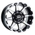 thumbnail image 1 of 4/156 STI HD6 Alloy Wheel 12x7 4.0 + 3.0 Machined/Black for Polaris RANGER RZR S 800 EPS 2013-2014, 1 of 1