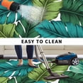 thumbnail image 5 of Summer Tropical Leaves Outdoor Rug for Patio/Deck/Porch, Non-Slip Large Area Rug 6 x 9 Ft, Blue Green Botanical Leaf Plants Indoor Outdoor Rugs Washable Area Rugs, Camping Rug Carpet Runner, 5 of 8