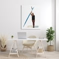 thumbnail image 2 of Stupell Industries Athletic Surfing Girl Ocean Beach Summer Sport Graphic Art Gallery Wrapped Canvas Print Wall Art, Design by Amelia Noyes, 2 of 7