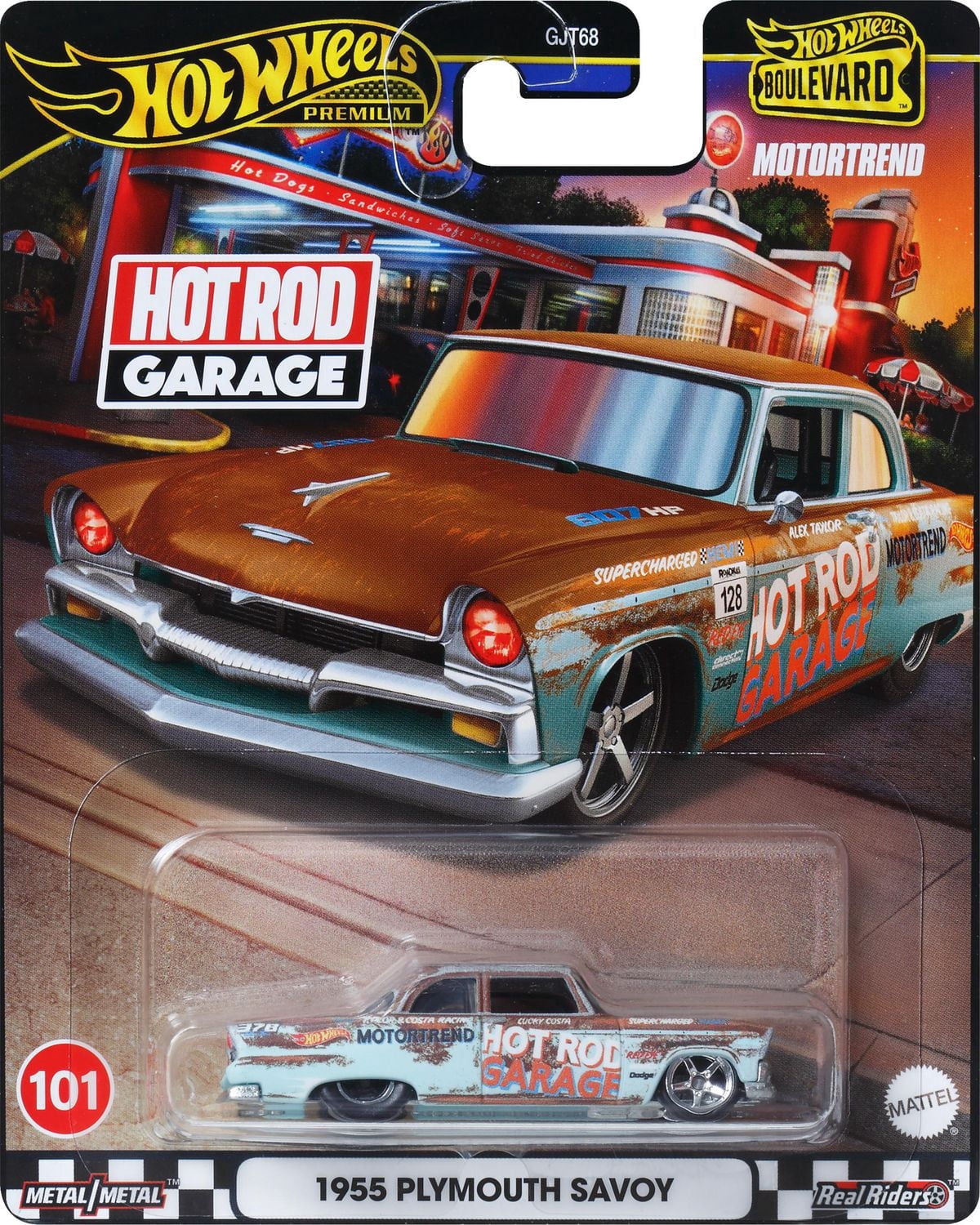 Hot Wheels Boulevard Vehicle, 1 Premium 1:64 Scale Car, Toy for Collectors