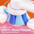 thumbnail image 3 of Cepillo de dientes eléctrico Bitvae R2 para adultos con 8 cabezales, 3 of 8