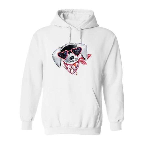 Robot Puppy Hoodie Women -Image by Shutterstock, Female Medium
