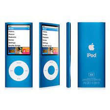 Pre Owned Apple iPod Nano 4th Generation 8GB Blue| Excellent Condition | FREE Case + 1 YR CPS Warranty