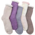 thumbnail image 1 of Calcetines Fuzzy Socks EBMORE Fleece Fluffy Cabin Plush Cálidos para mujer, 1 of 6