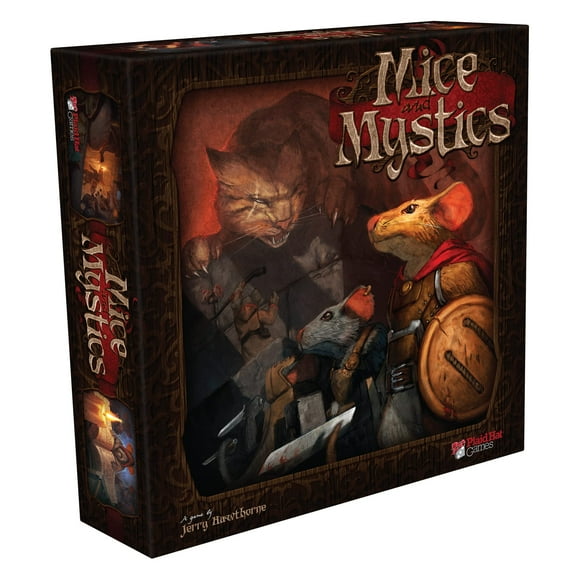 Mice & Mystics Jeu de Société Aventure Coopérative Stratégie Jeu Familial Amusant pour Adultes et Enfants 7+ Ans 2-4 Joueurs Temps de Jeu Moyen 90 Minutes Fabriqué par Plaid Hat Games