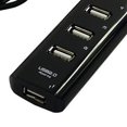 thumbnail image 4 of Hub USB 2.0 4 Puertos Con Cable 1 6 Pies para PC Flash Drive Mobile HDD (), 4 of 6