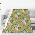 thumbnail image 1 of Balery Snake And Floral Manta de Felpa Suave y Acogedora – Cobija de Franela Aterciopelada para Cama, Lavable y Cálida para Sofá, Mascotas, Transpirable-40"x30", 1 of 7