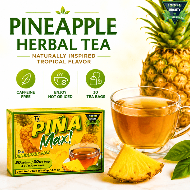 GN+Vida Chupa Panza, Tea Based Ginger Root, Pineapple, Flaxseed
