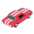 thumbnail image 2 of Retro Car Model 1/32 Scale Pull Back Alloy Classic Vehicle Toy with Open Doors for Children Collectors Red, 2 of 5