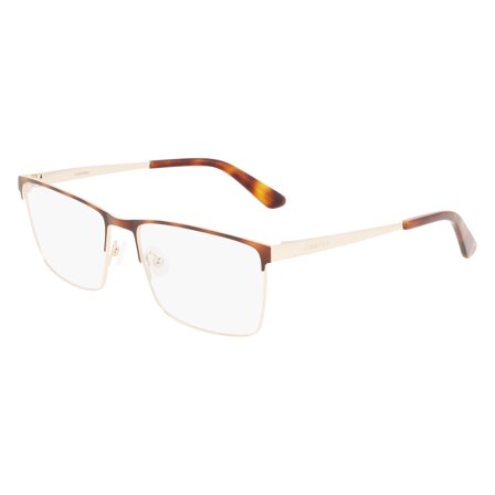 Calvin Klein CK22102 213 Men's Havana/Gold Metal Frame Eyeglasses