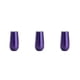 thumbnail image 3 of Yuarrent Copas de cóctel elegante estructura firme sin costuras flauta de champán copas irrompibles vaso de vino transparente púrpura Type1 NO1, 3 of 6