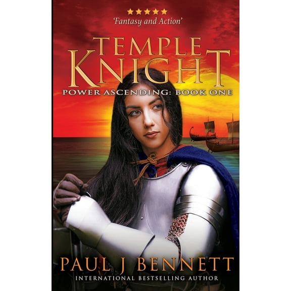 Power Ascending Temple Knight: An Epic Fantasy Novel, Book 1, (Paperback)