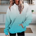 thumbnail image 2 of BODOAO Hoodies for Women Oversized Sweatshirts Gradient Color Pullover Tops Loose Oversized Y2K Sweatshirts Fall Fashion Outfits 2025 Casual Sweaters Tops Workout Winter Clothes Sky Blue M, 2 of 5
