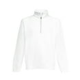 thumbnail image 2 of Fruit Of The Loom Mens Premium 70/30 Zip Neck Sweatshirt, 2 of 2