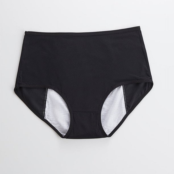 Pantalones fisiológicos a prueba de fugas antes y después del período menstrual, toallas menstruales, pantalones sanitarios, ropa interior transpirable de cintura alta de talla grande para mujeres