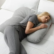 Allswell Wrap-Around Oversized Pillow, Gray
