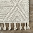 thumbnail image 4 of Rugs USA Balboa Textured Tile Area Rug, 2' x 3', Aelinn Ivory, 4 of 9