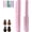 Pink, variant on Victoriousact Comb, Victoriousact Latest Hairdressing Comb, Victoriousact Hairdressing Comb, Mini Dual Purpose Curling Iron, 3 Speed Adjustment, 2 in 1 Straight & Curl Comb (Green)