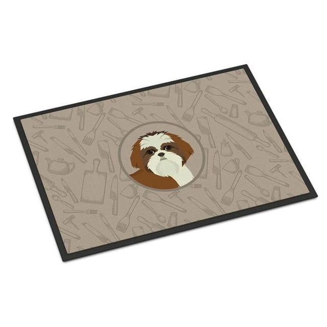 Carolines Treasures CK2210JMAT Tapis Intérieur Ou Extérieur Shih Tzu 24 x 36 Po.