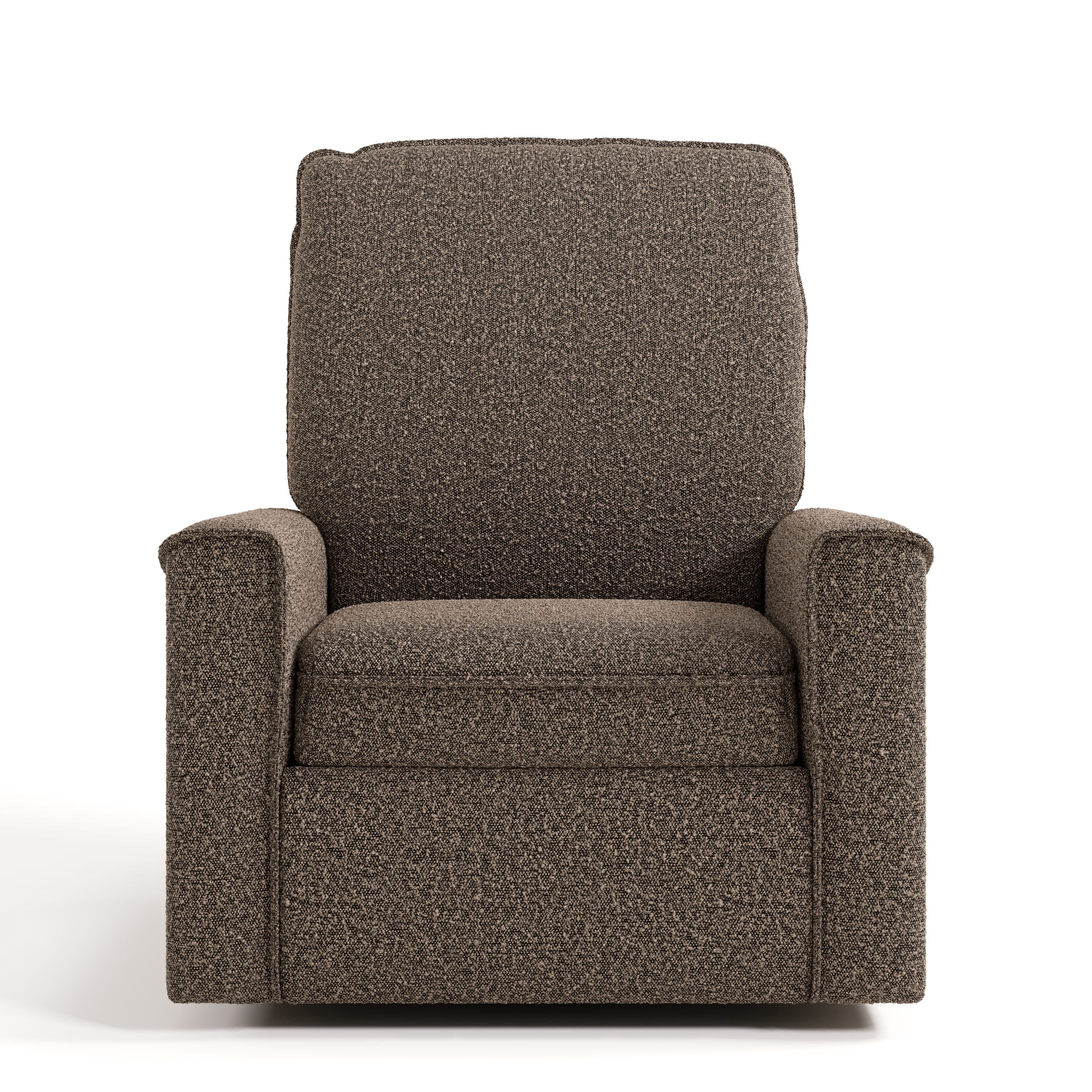 Storkcraft Santos Power Recliner - Mountain Brown Boucle
