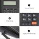 thumbnail image 3 of Business Fixed Phone Caller ID Telephone Home Office Landline Phone With LCD Screen (Black), 3 of 3