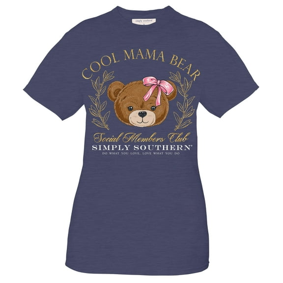 Cool Mama Bear Preppy and Stylish Womens T-Shirt - XX-Large