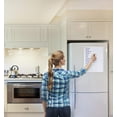 thumbnail image 4 of Yayun Magnetic Dry Erase Whiteboard, Refrigerator Magnet White Board with New Stain Resistant Technology for Home Kitchen Fridge Shopping List and Office Notice Board (17x11in), 4 of 7
