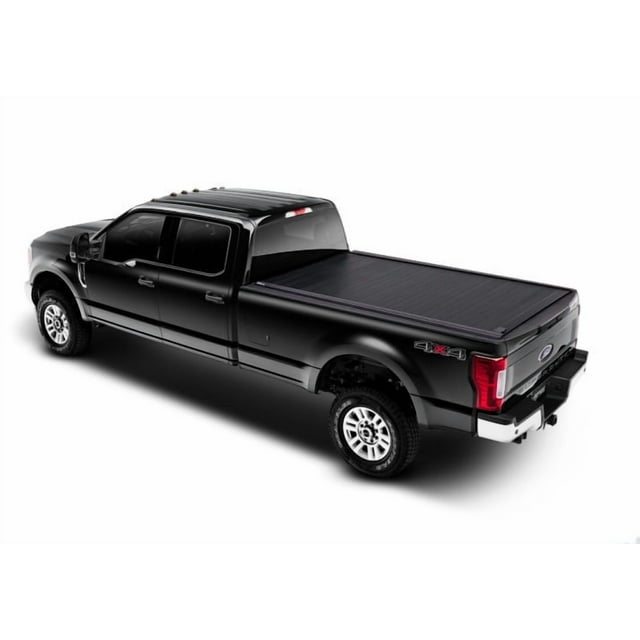 Retrax Tonneau Cover 80378 RetraxPro MX; Manual Retractable; Key Lockable; Matte Black; Aluminum; Without Stake Pocket Cutouts
