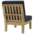 thumbnail image 4 of Modway Marina 10 Piece Outdoor Patio Teak Set in Natural Navy, 4 of 10