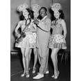 thumbnail image 2 of Gottlieb, William 15x18 White Modern Wood Framed Museum Art Print Titled - Louis Jordan-Paramount Theater-New York 1946, 2 of 4