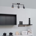 thumbnail image 4 of Globe Electric 21" Minimalist 3-Light Matte Black Track Light Pivoting Track Heads, 4 of 9