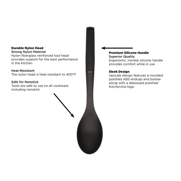 Classic Basting Spoon (Black), KitchenAid