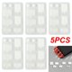thumbnail image 1 of Nuevo Producto 8 Piezas 1 Juego Tapones Antipolvo Silicona para Host USB AC LAN Juego Tapones Antipolvo Adecuados para Consola Juegos NS Switch/Switch OLED/Switch Lite (blanco), 1 of 5